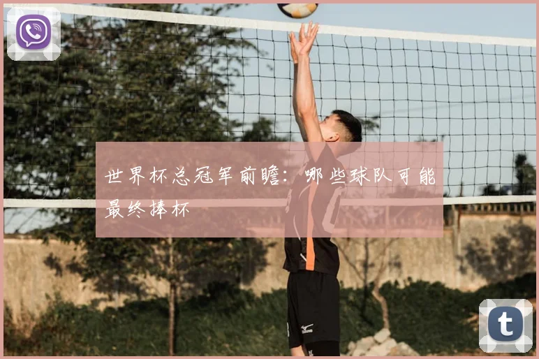 世界杯总冠军前瞻:哪些球队可能最终捧杯